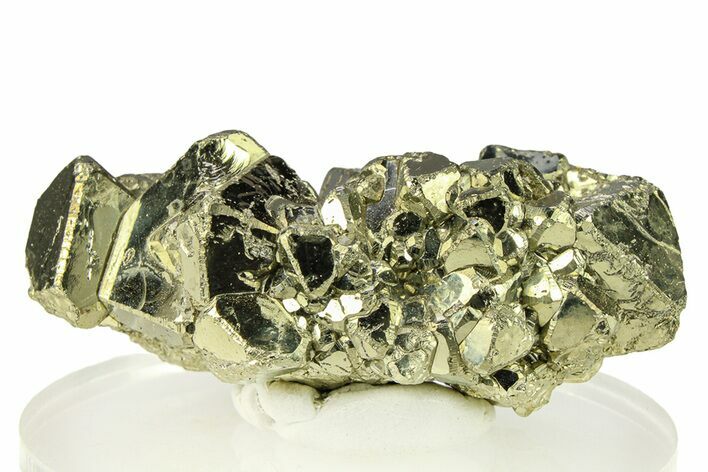 Octahedral Pyrite Crystal Cluster - Peru #301979